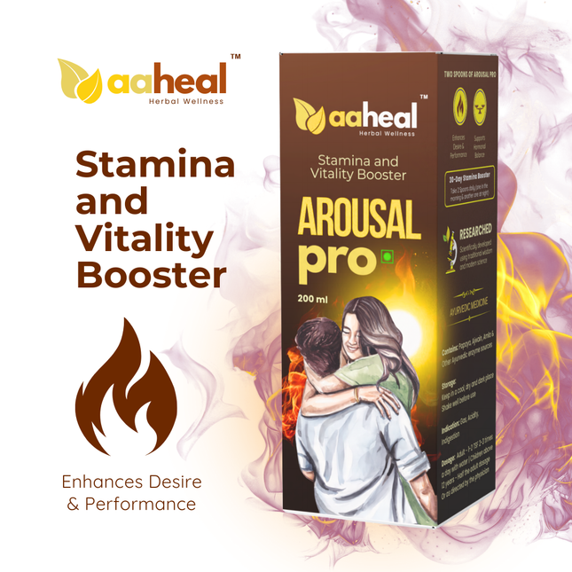 Aaheal Arousal Pro – Stamina & Vitality Booster ( Sex Booster)
